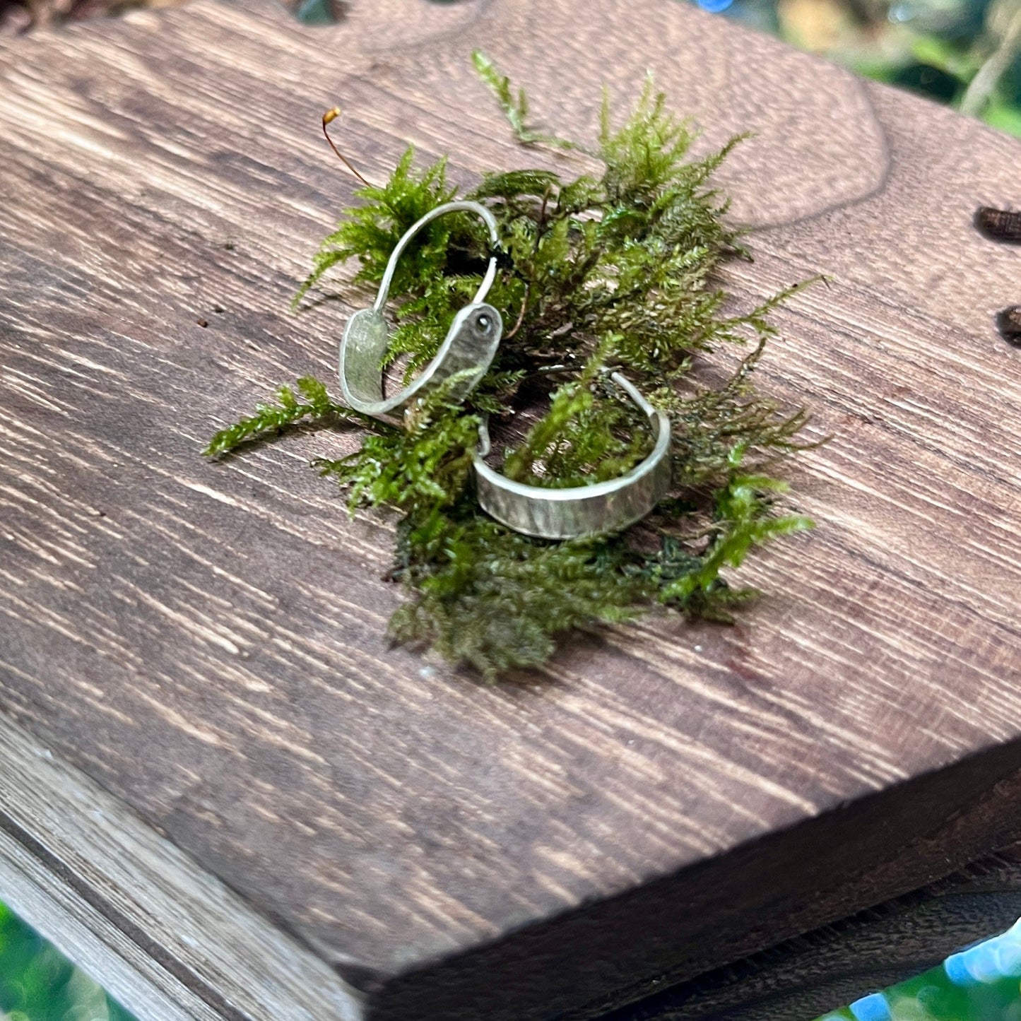 Trustworthy Soap tree hoop earrings